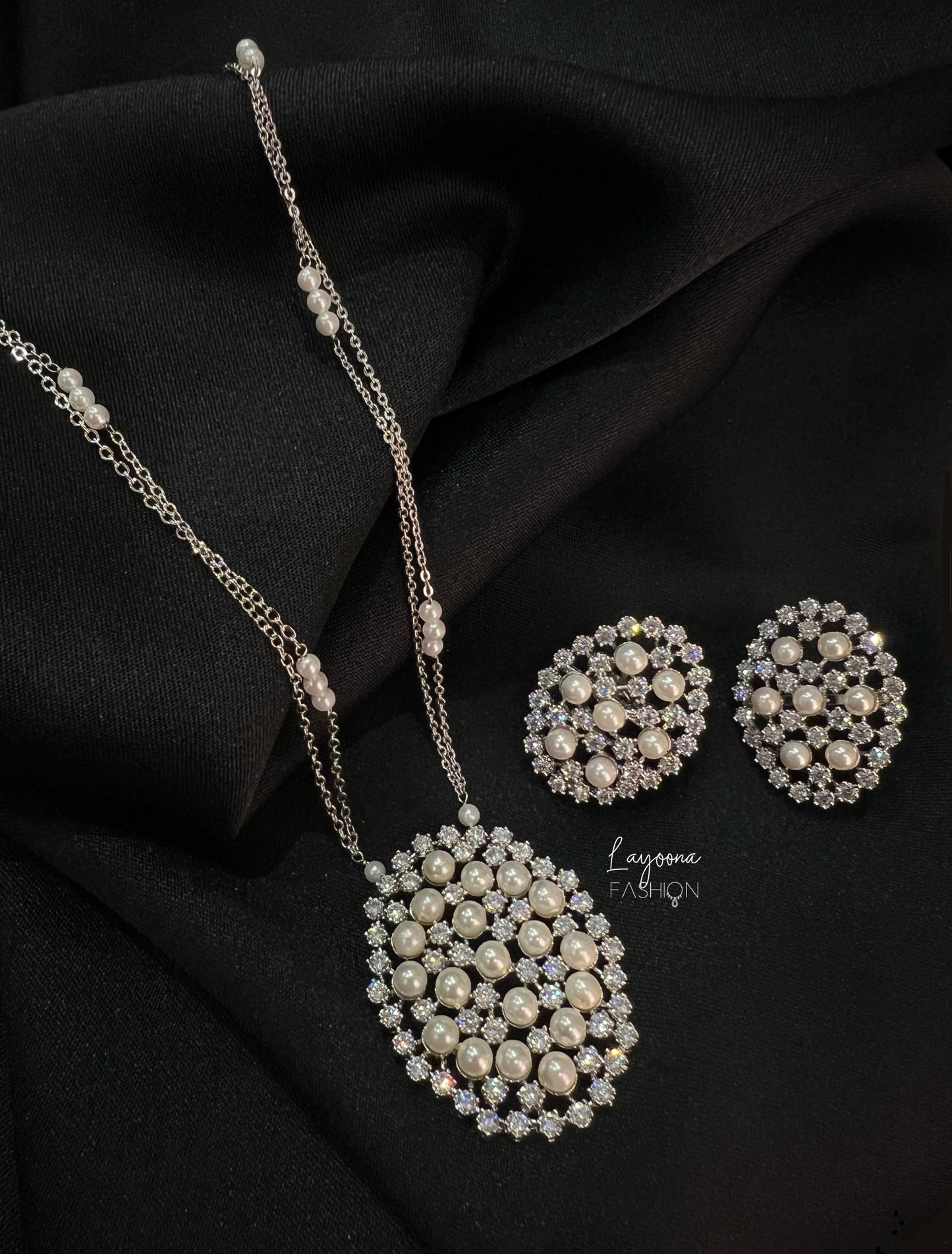 Pearl Radiance Zircon Set