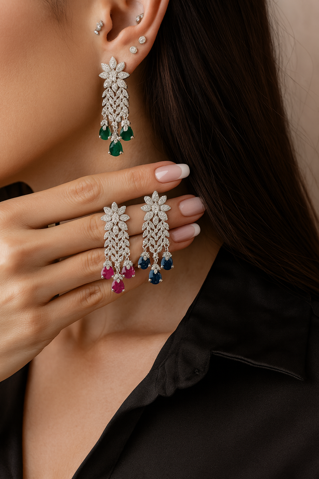 Blossom Cascade Earrings