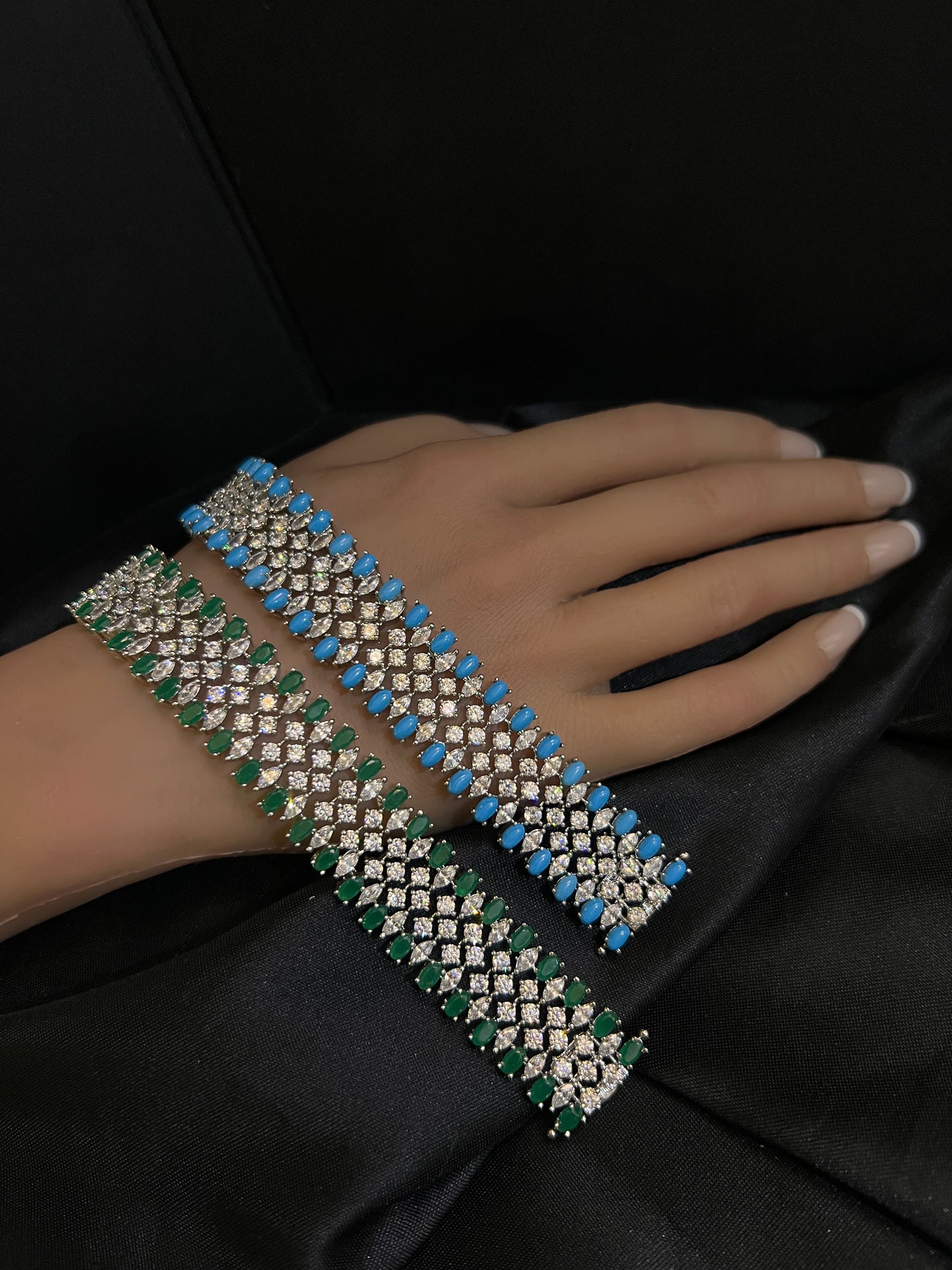 A luxurious statement bracelet