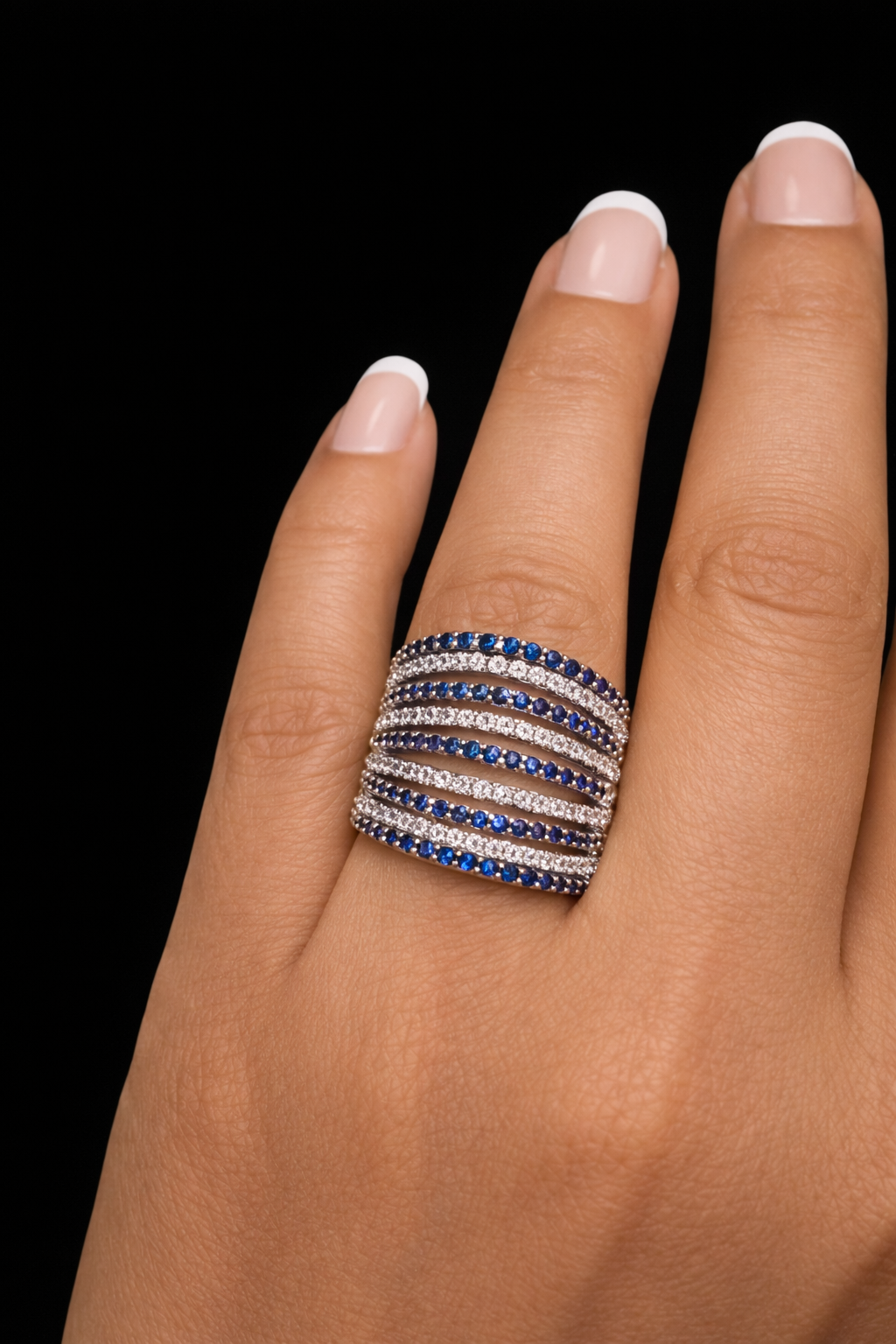 Royal Pavé Statement Ring