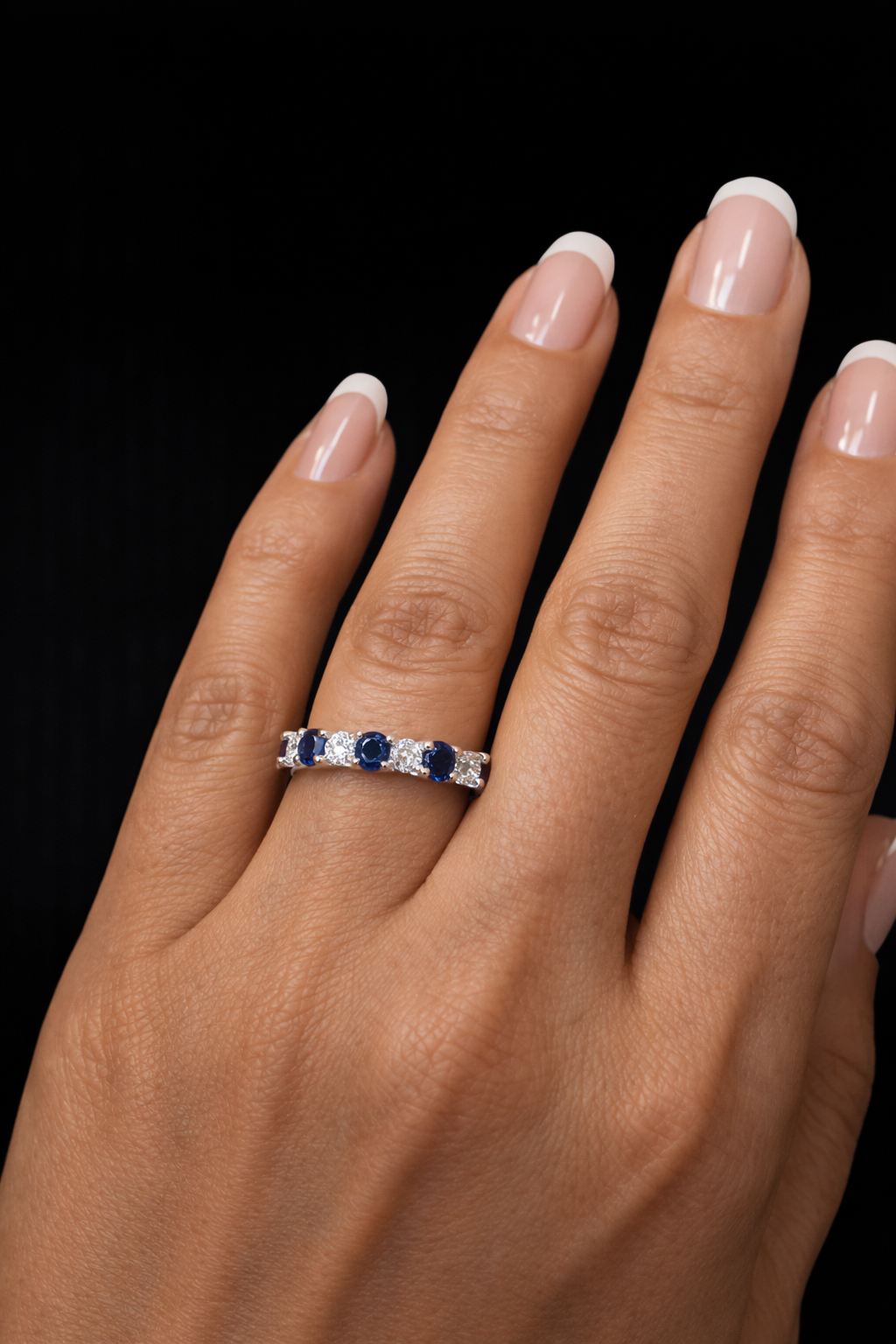 Stack Them or Wear Solo – Colorful Eternity Bands
