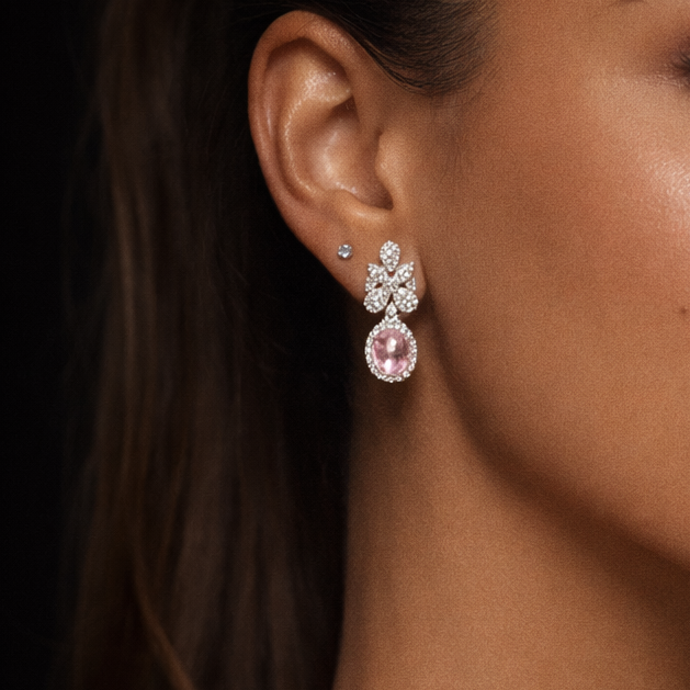 Radiance Floral Drop Earrings