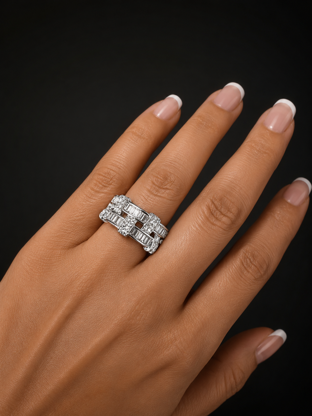 Radiant Baguette Luxe Ring