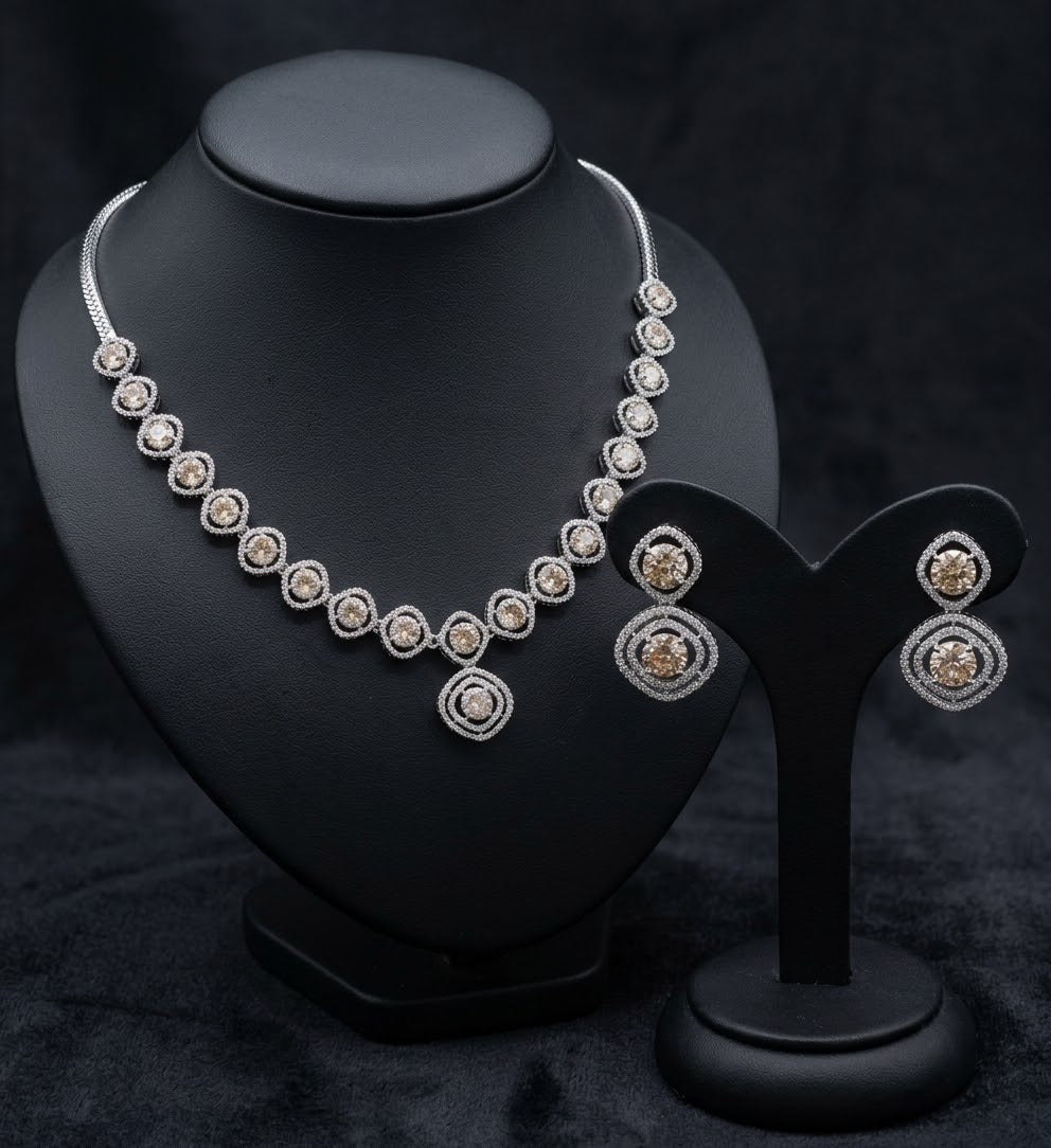 Exquisite Necklace & Earring Set