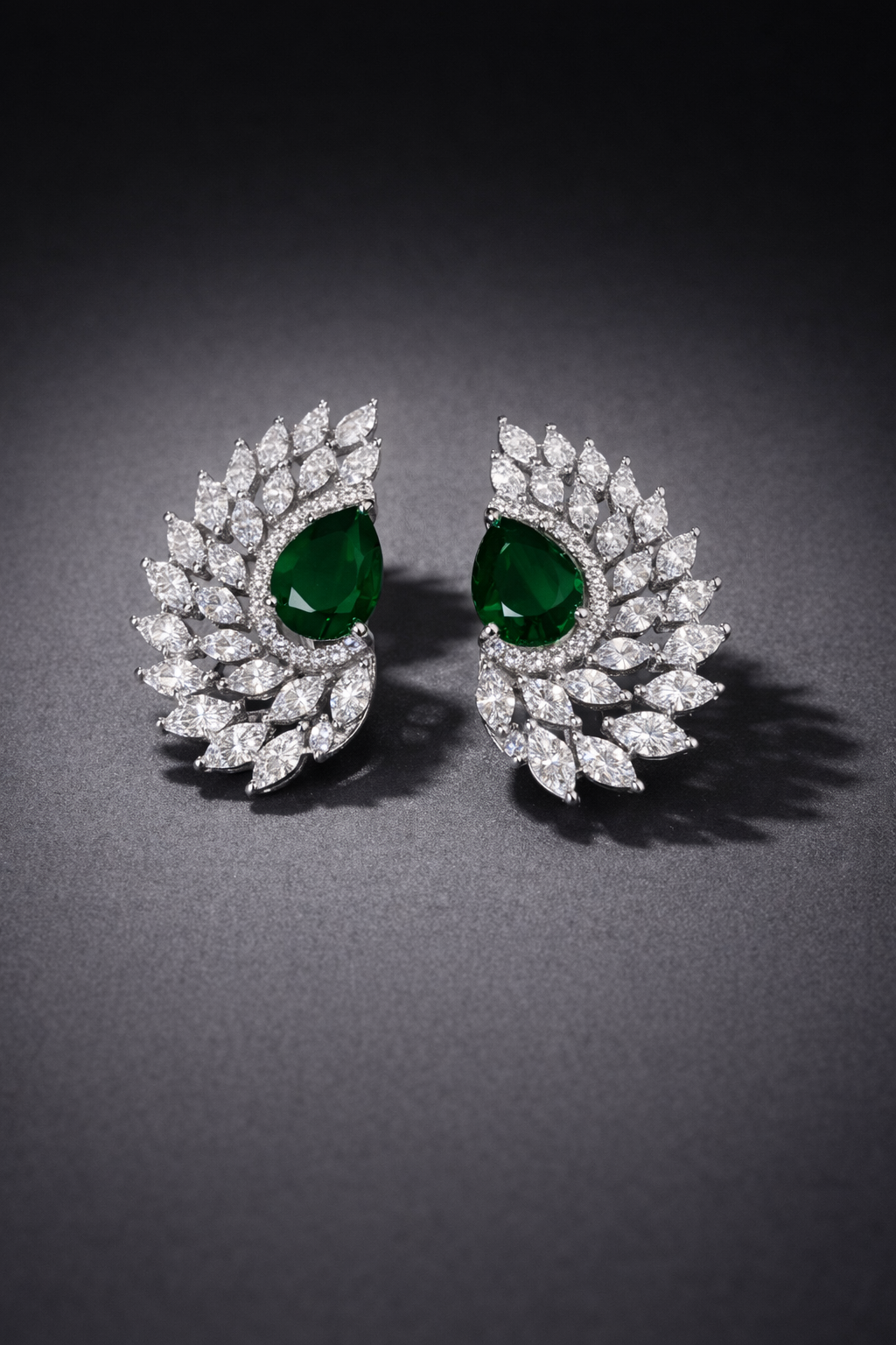 Premium Zircon Stud Earrings