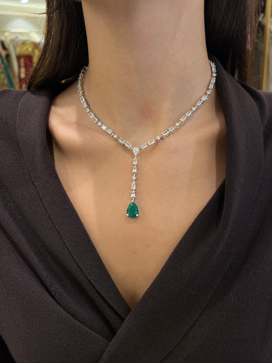 Aurora Drop Zircon Set