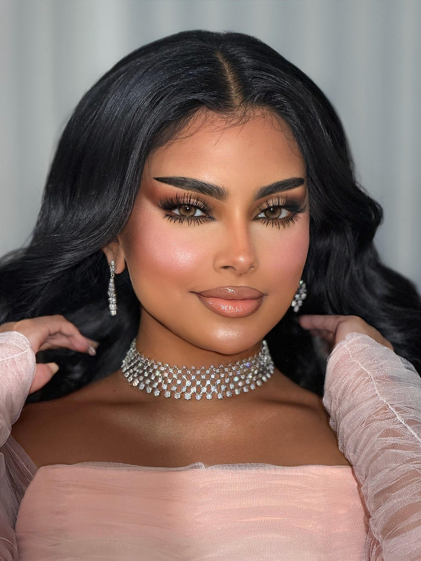 Timeless Sparkle choker set | Premium Elegance