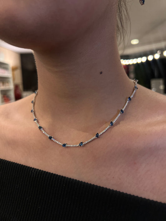 Tennis Necklace Set