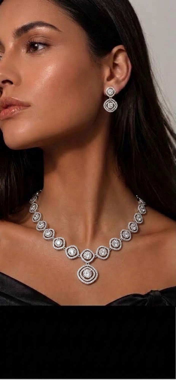 Exquisite Necklace & Earring Set