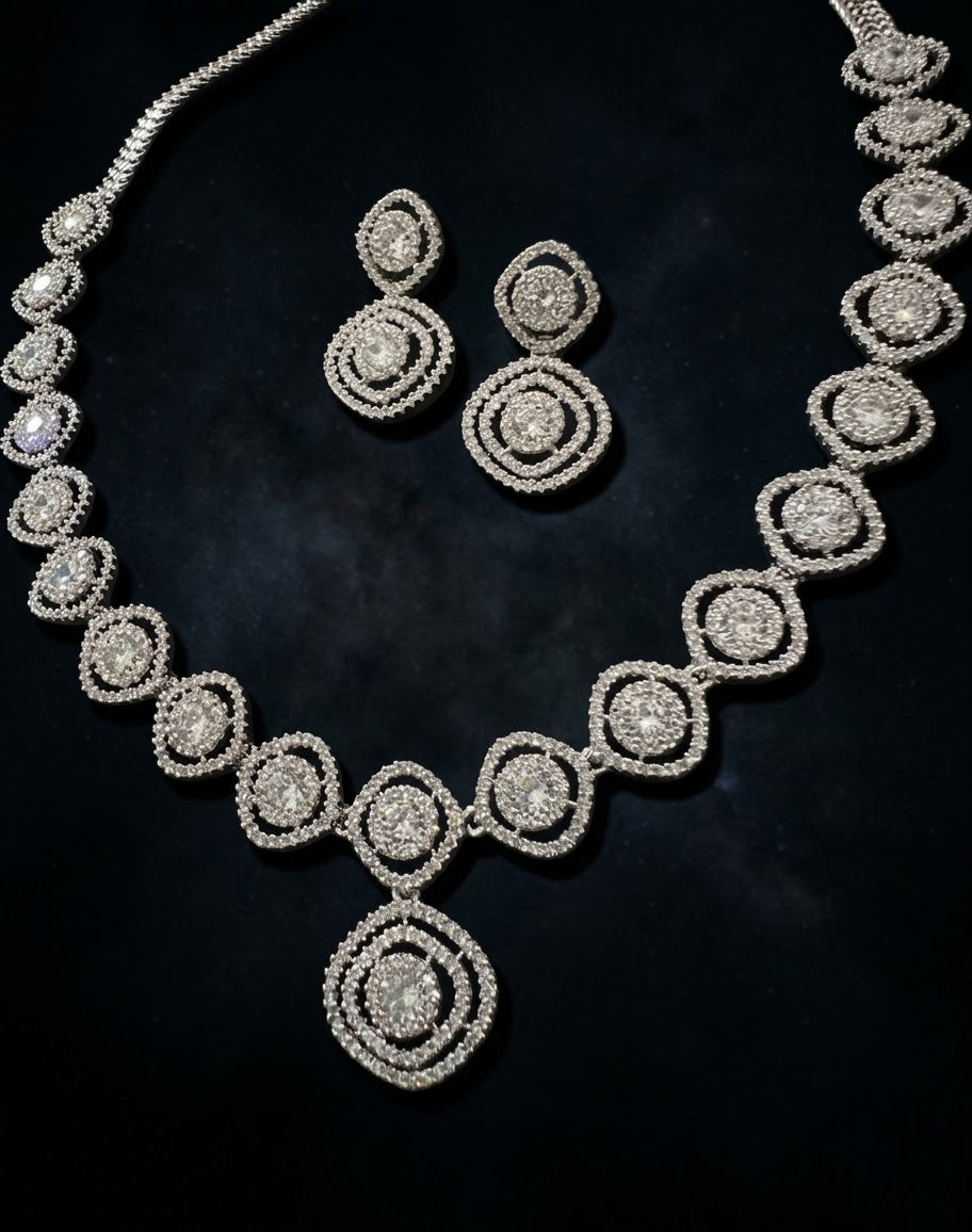 Exquisite Necklace & Earring Set