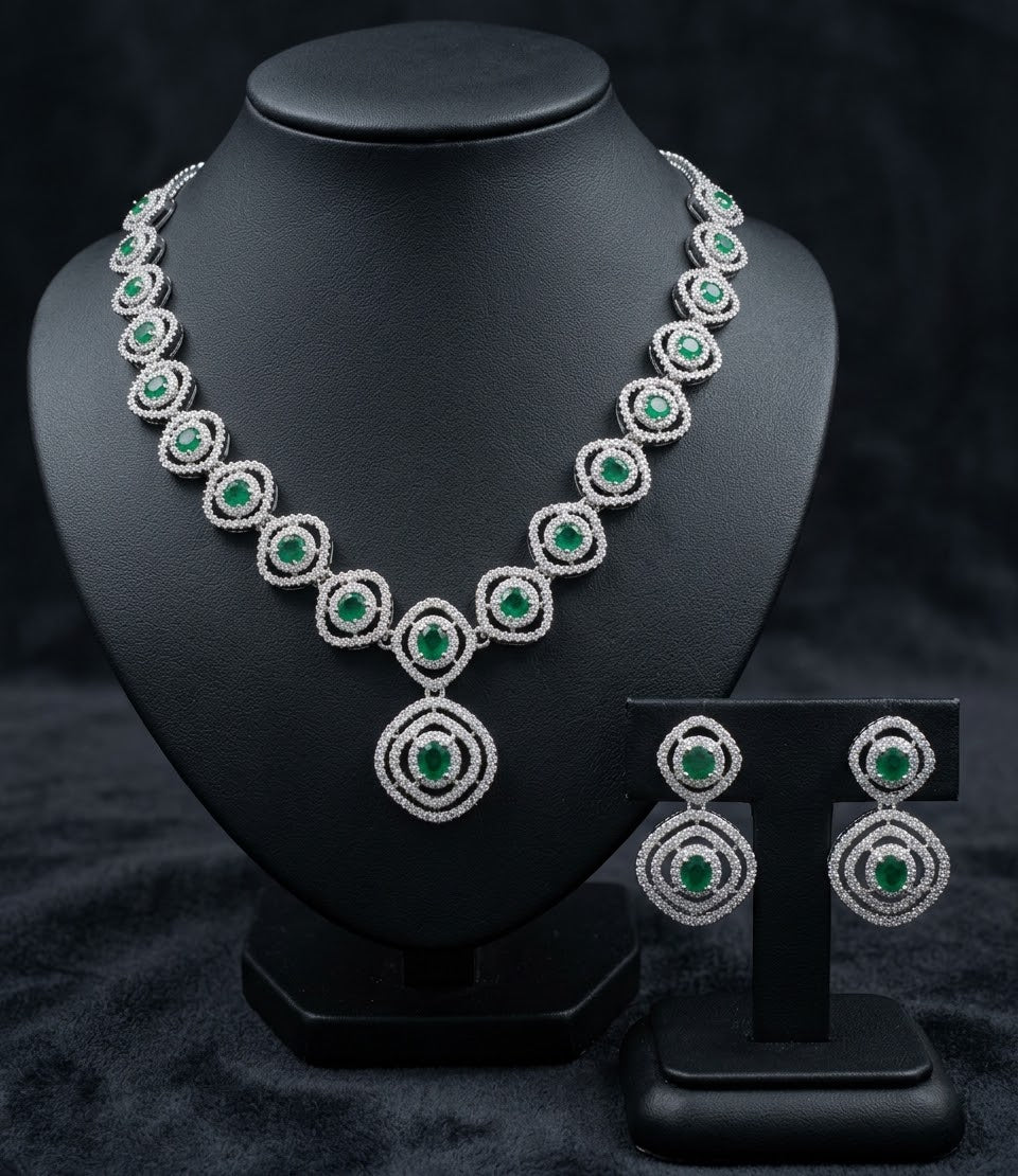 Exquisite Necklace & Earring Set