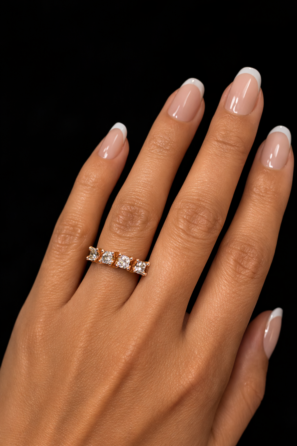 Stack Them or Wear Solo – Colorful Eternity Bands