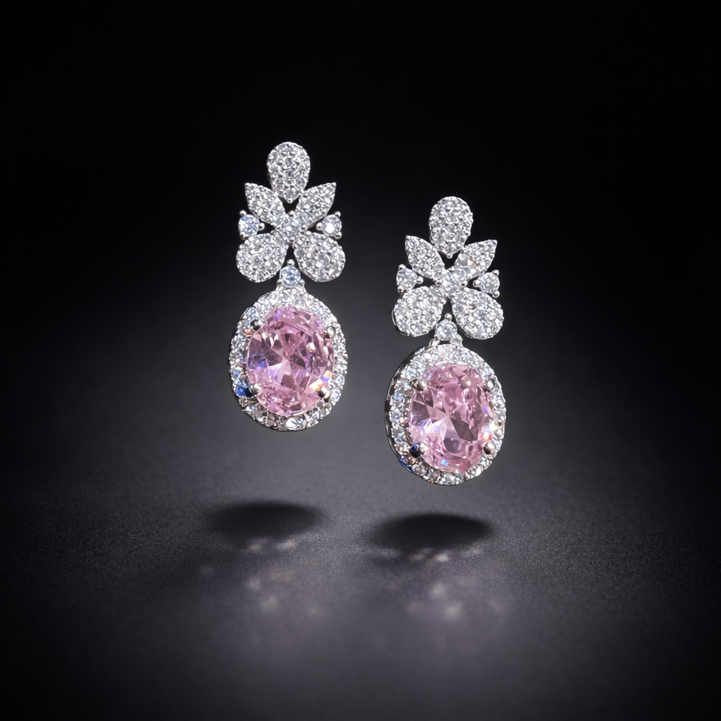 Radiance Floral Drop Earrings