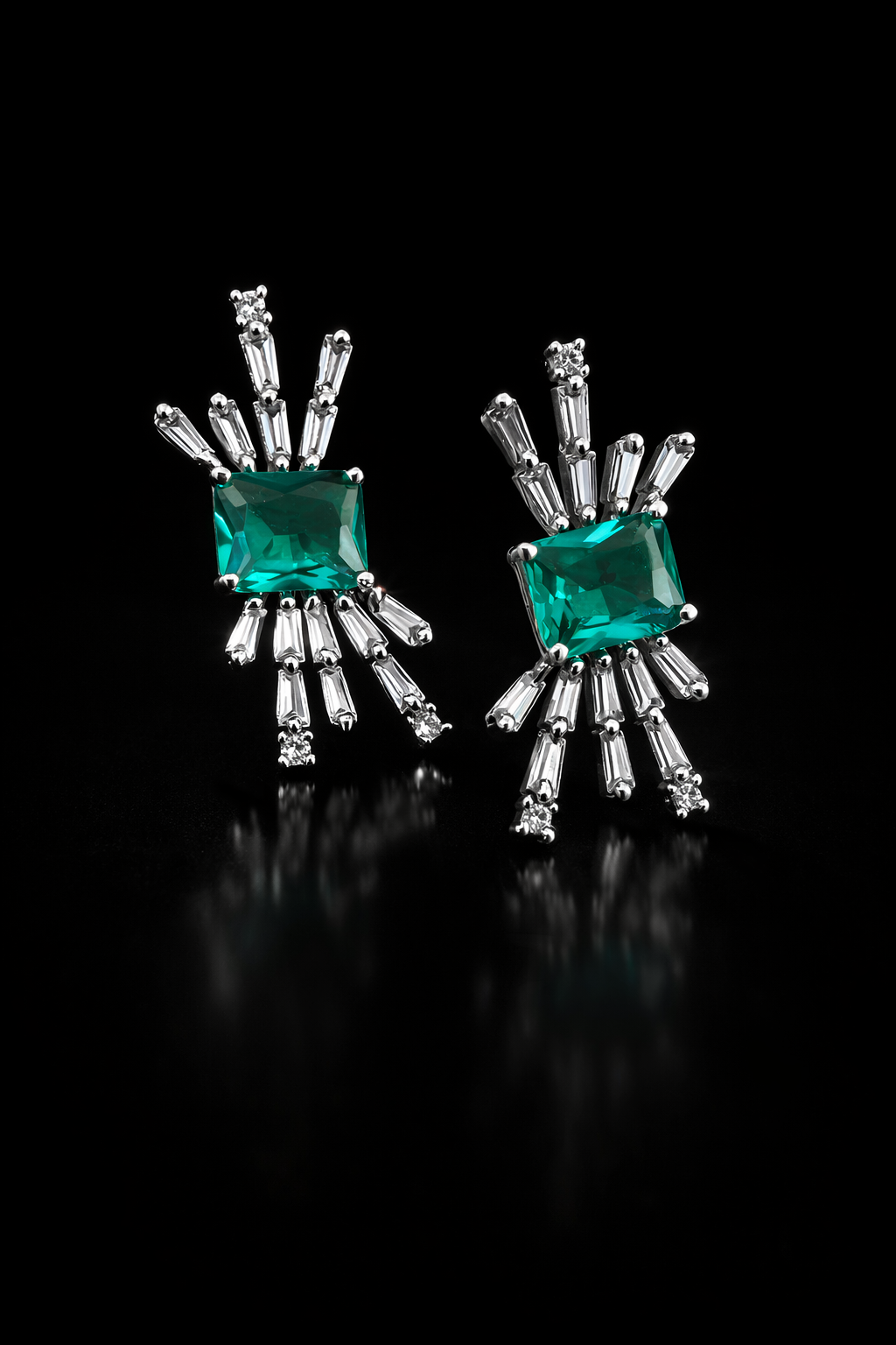 Radiant Burst Statement Earrings