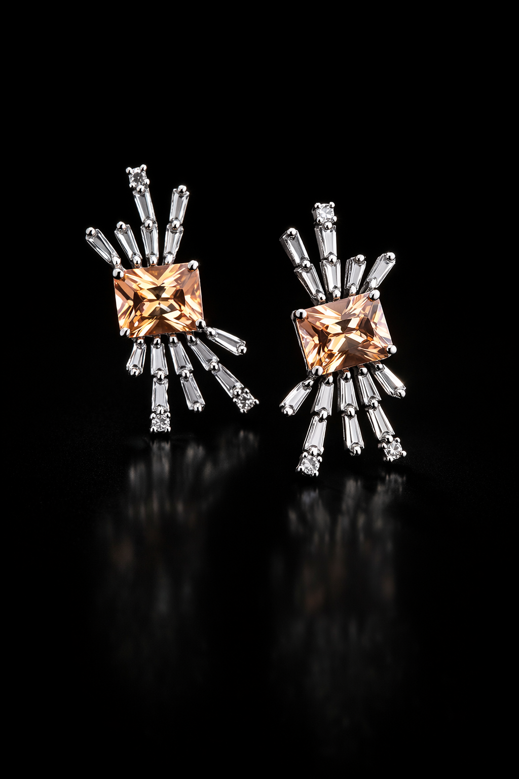 Radiant Burst Statement Earrings