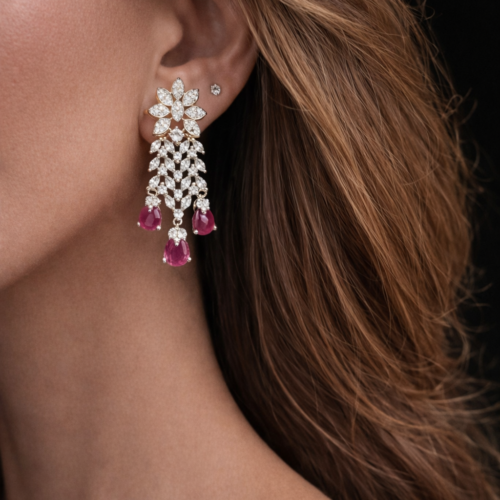 Blossom Cascade Earrings