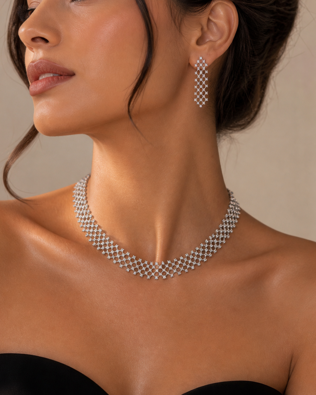 Celeste Necklace & Earrings Set