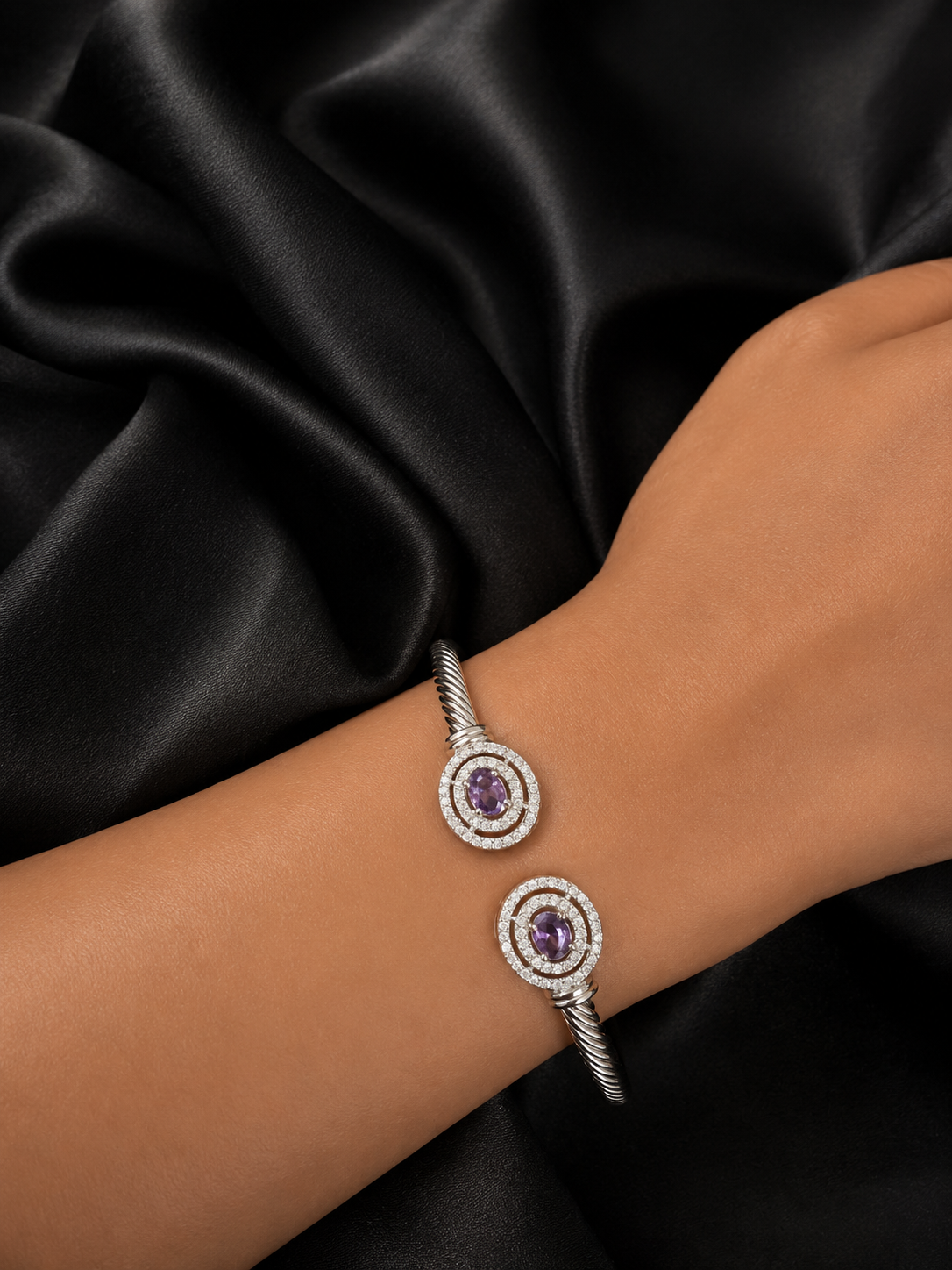 Celestial Oval Flex Bangle