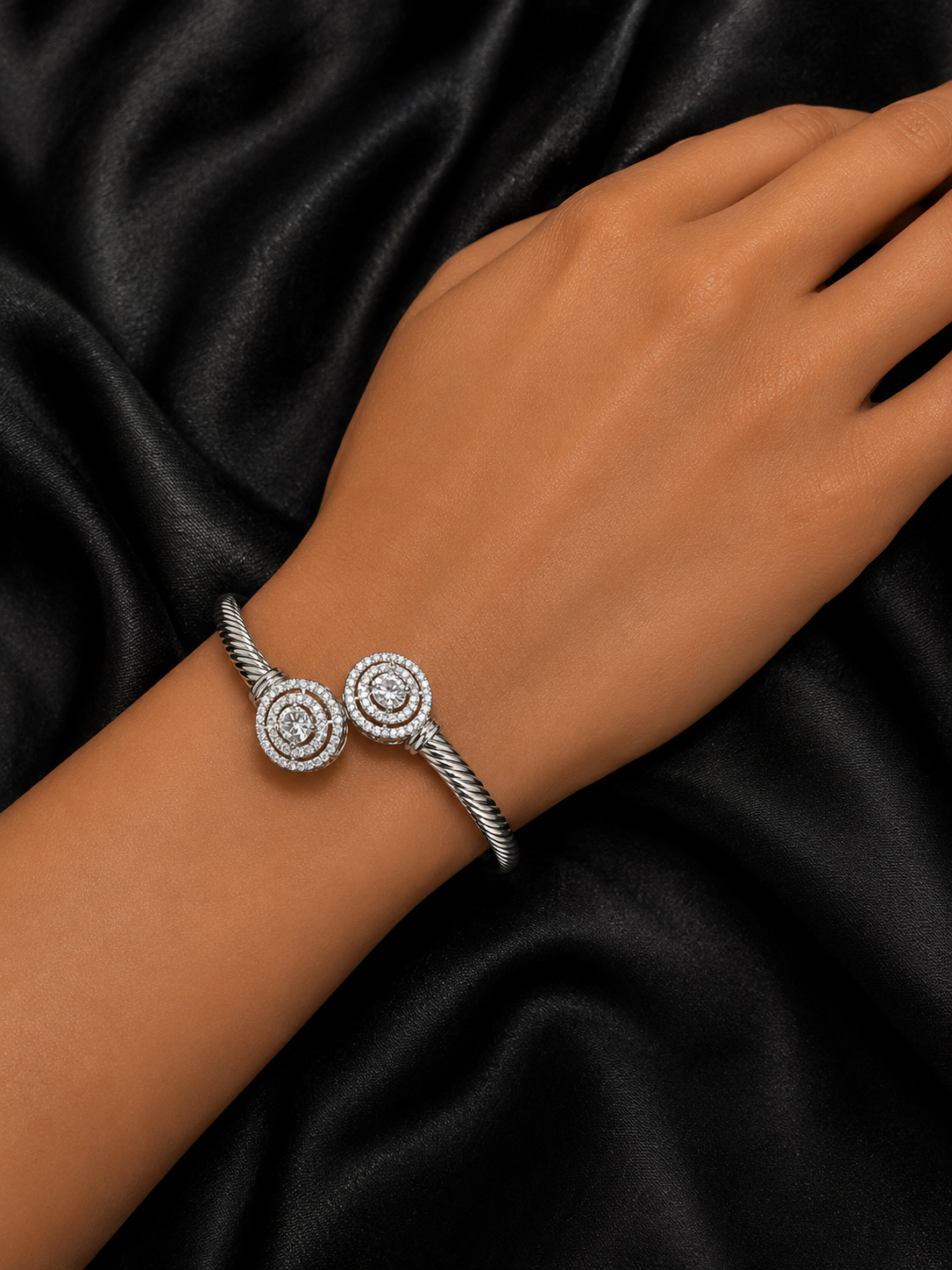 Celestial Oval Flex Bangle