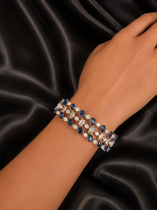 Royal Gem Lock Bangle