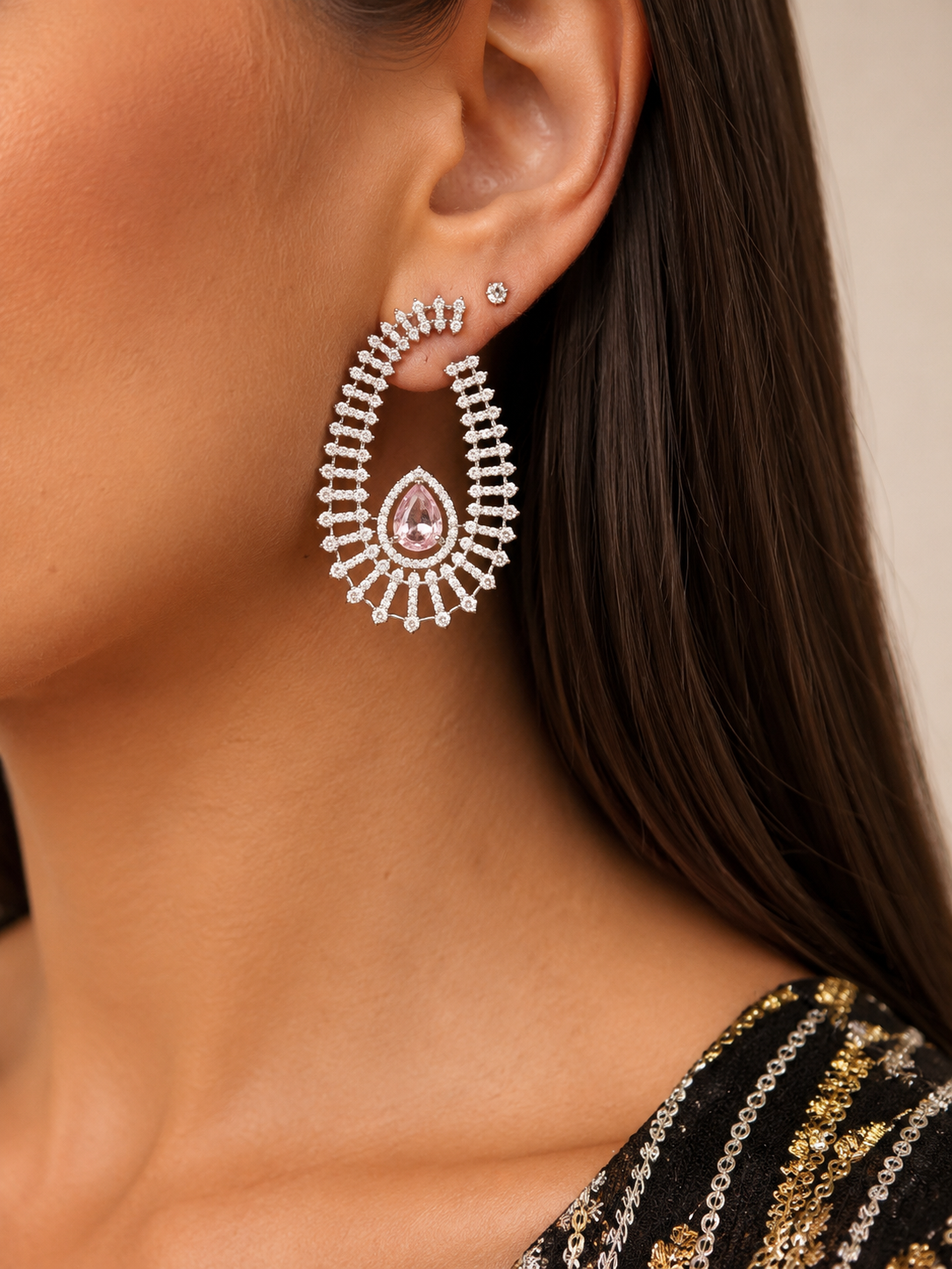 Wave earrings