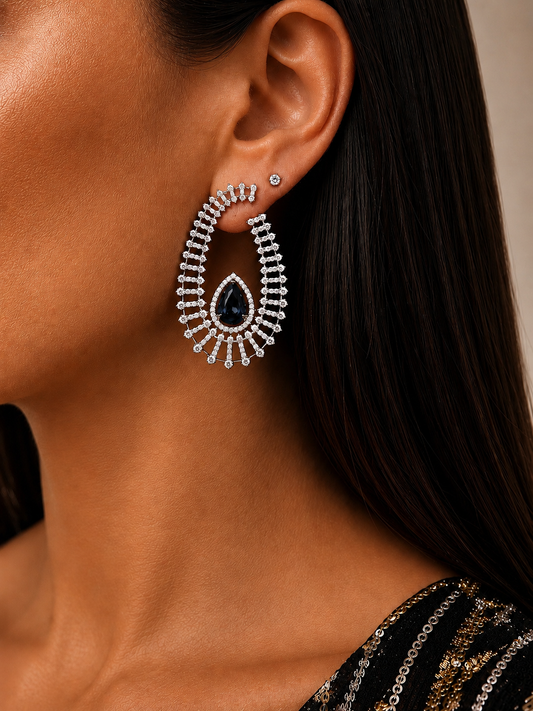 Wave earrings